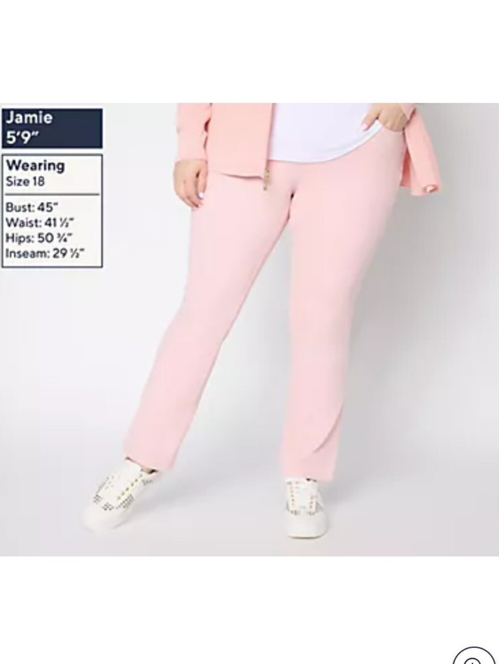 Belle by Kim Gravel Tall Flexibelle Straight-Leg Belle Curve Jean- 18 Tall